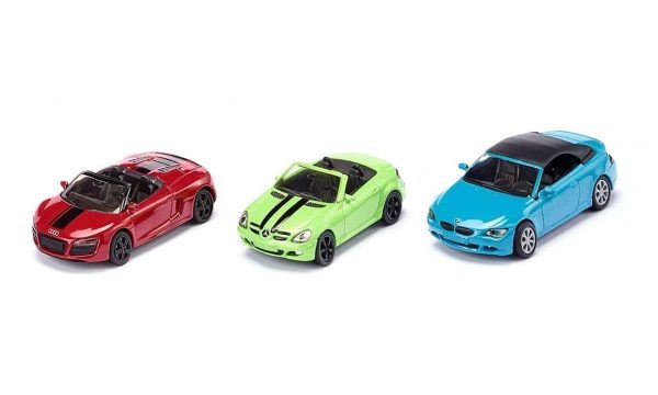 Geschenkset 3 auto's cabrio - Afbeelding 2