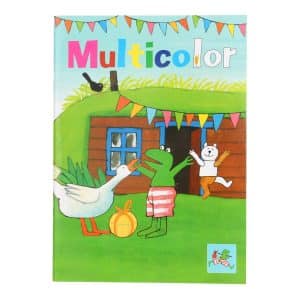 Kikker Multicolor Kleurboek