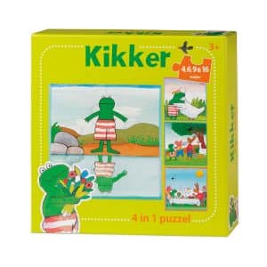 De wereld van Kikker 4-1 puzzel. 3+