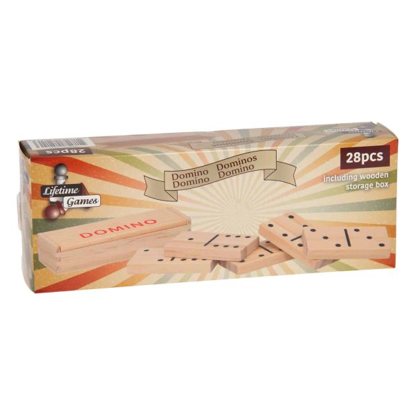 Naturel Houten Domino - Afbeelding 2