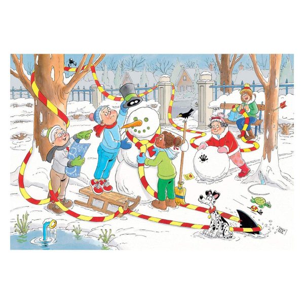 Jan van Haasteren Puzzel Junior - Snowman, 150st. - Afbeelding 2