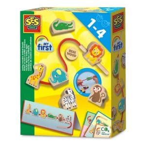 SES My First Houten Kralen Rijgen – Dieren