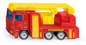 Brandweerauto telescoopladder met bak