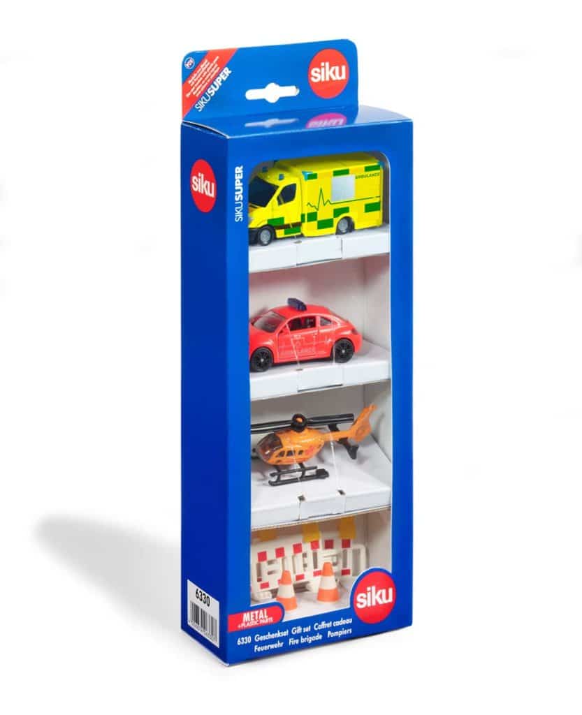 Geschenkset Hulpvoertuigen (7-delig)