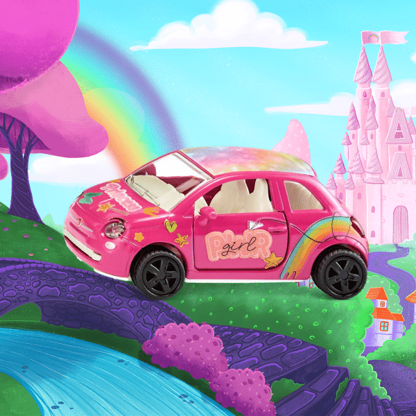 Knutselset model Fiat 500 "Princess" - Afbeelding 4