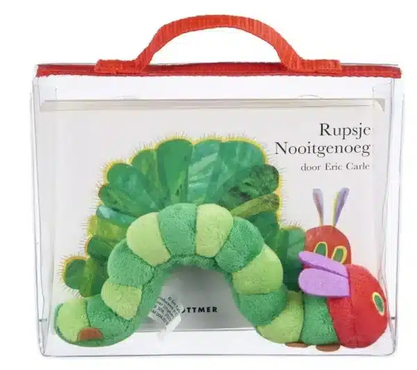 Rupsje Nooitgenoeg (karton klein + rups).