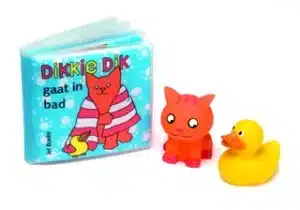 Badboekje: Dikkie Dik gaat in bad (+ 2 waterspuiters).