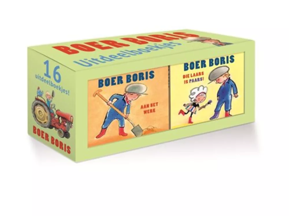 Boer Boris 4x4 uitdeelboekjes (karton).