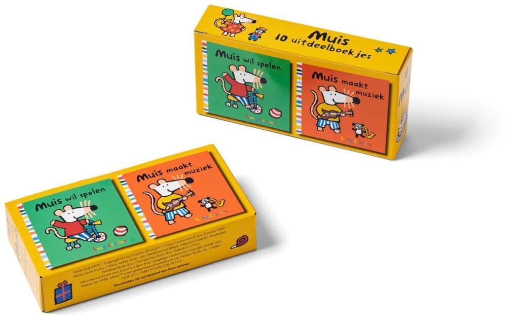 Muis uitdeelboekjes, 10 stuks