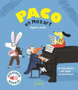 Geluidenboek: Paco en Mozart. 3+