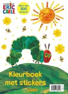 Rupsje Nooitgenoeg, kleurboek met stickers.