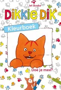 Dikkie Dik kleurboek. 48 blz.