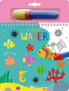 Kleuren met water : Onder water
