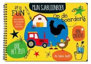 Mijn sjabloonboek-op de boerderij. 4+