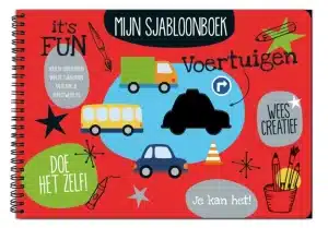 Mijn sjabloonboek – Voertuigen. 4+