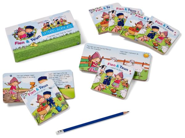 Fien & Teun uitdeelboekjes (2x5). 2+ - Afbeelding 4