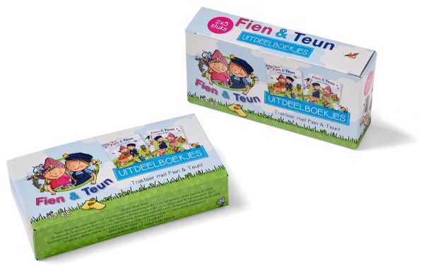 Fien & Teun uitdeelboekjes (2x5). 2+