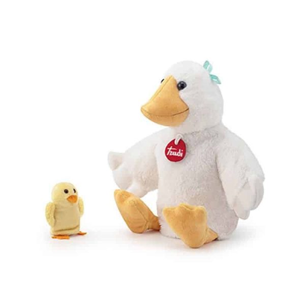 Trudi Handpop Gans met baby