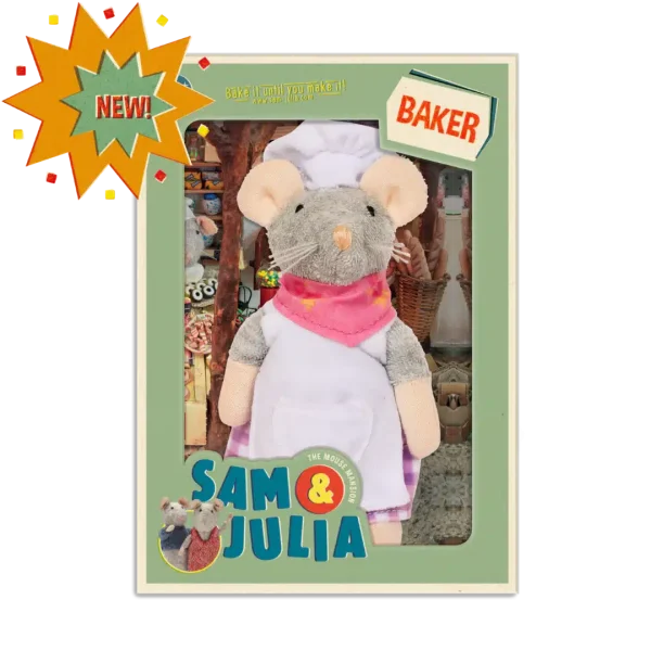 Knuffelmuis - de bakker