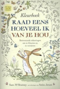 Raad eens hoeveel ik van je hou Kleur- en Stickerboek