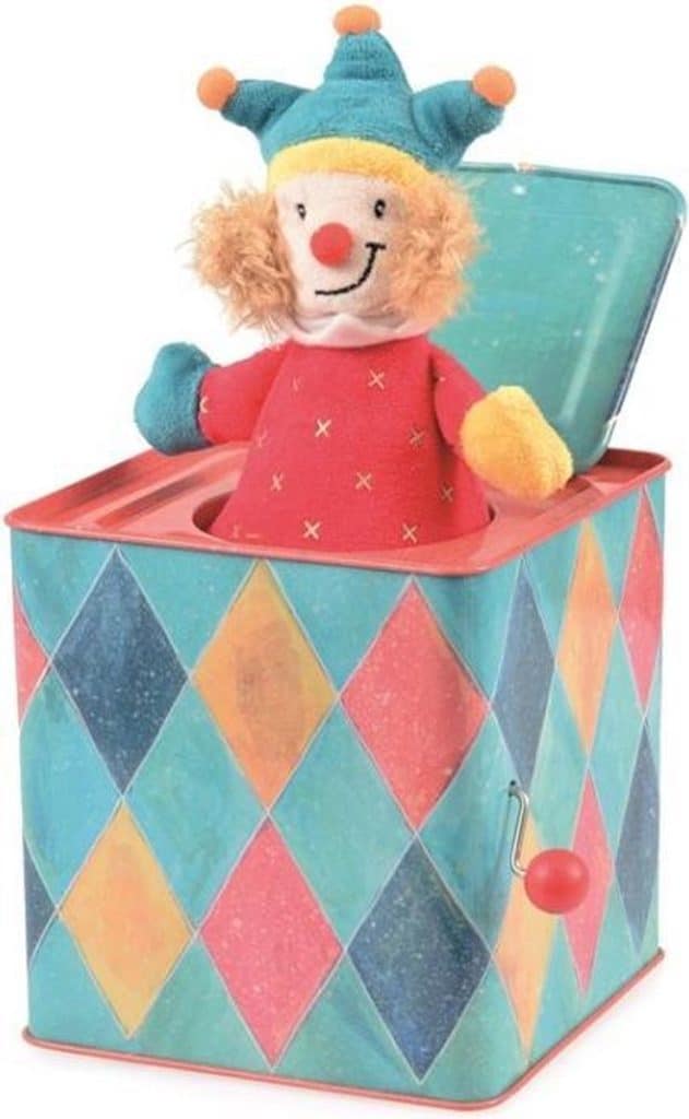 Jack-in-the-box blauw