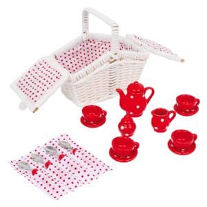 Picknickmand Tina met Servies, 19dlg.