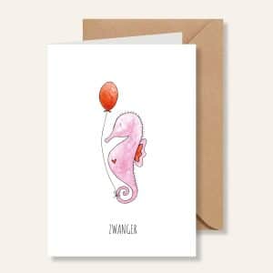 Kaartje – Zwanger Zeepaardje