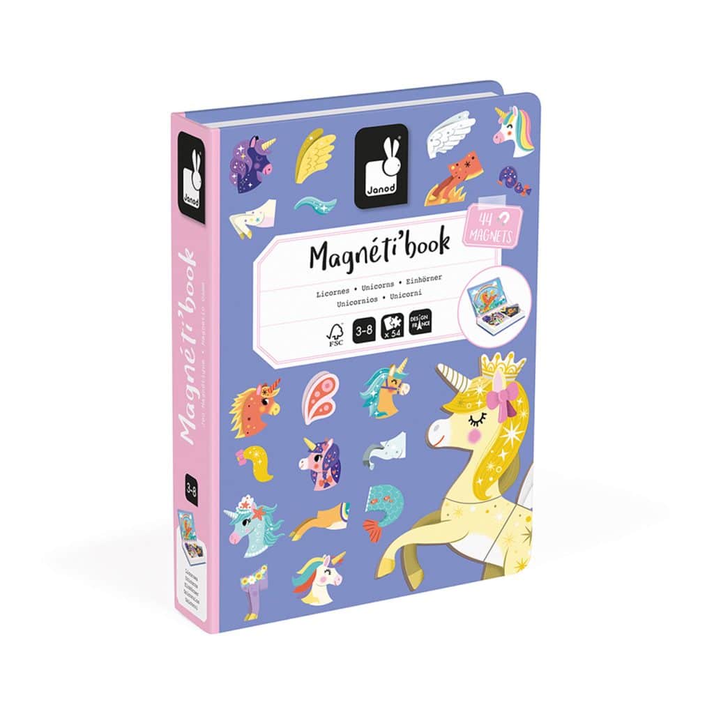 Janod Magnetibook - Eenhoorn