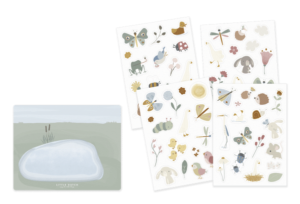 Raamstickers Flowers & Butterflies - Afbeelding 2