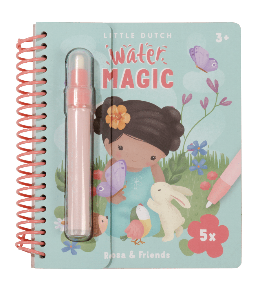 Waterkleurboek Rosa & Friends