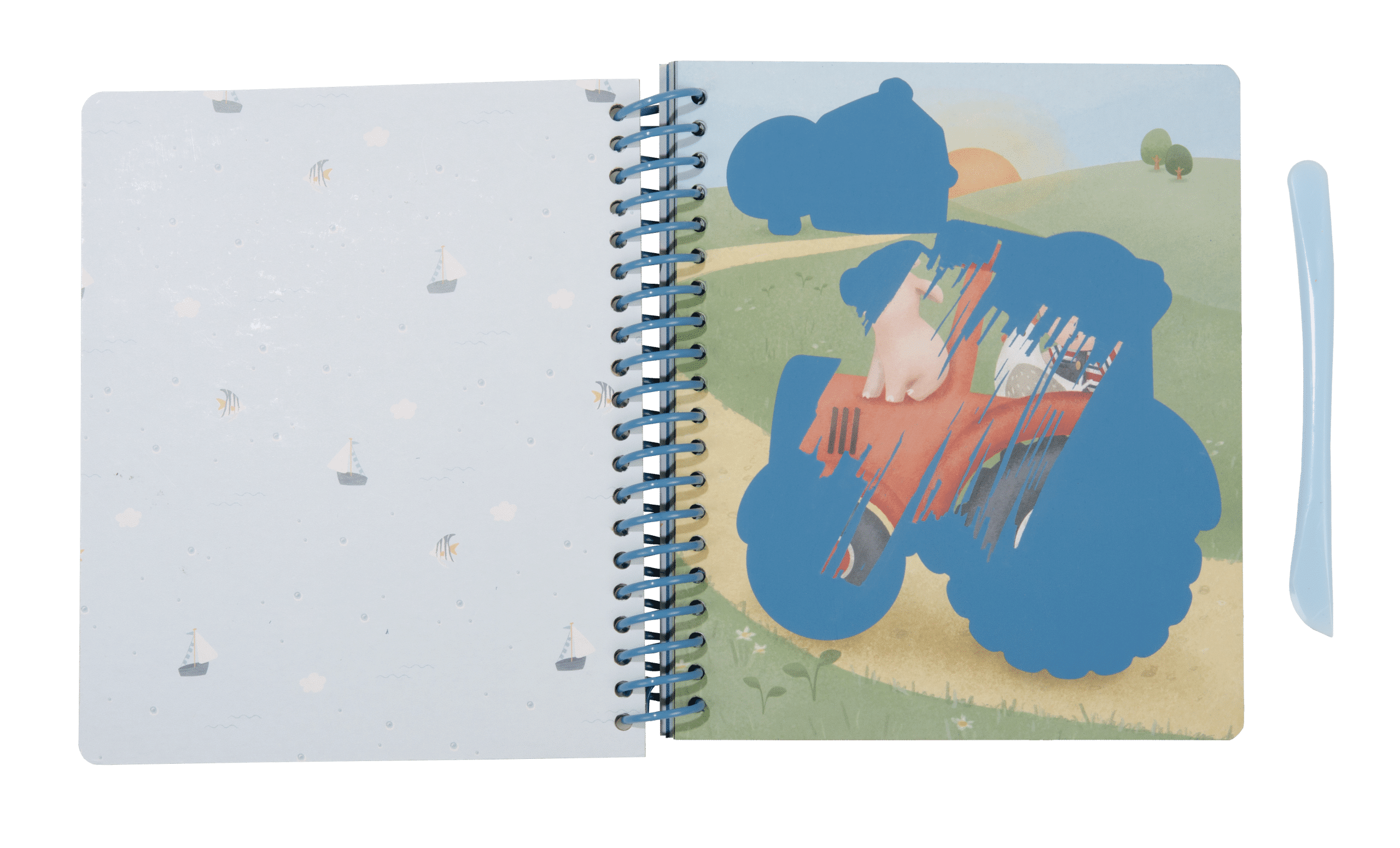 Kras- en schetsboek Jim & Friends - Afbeelding 3