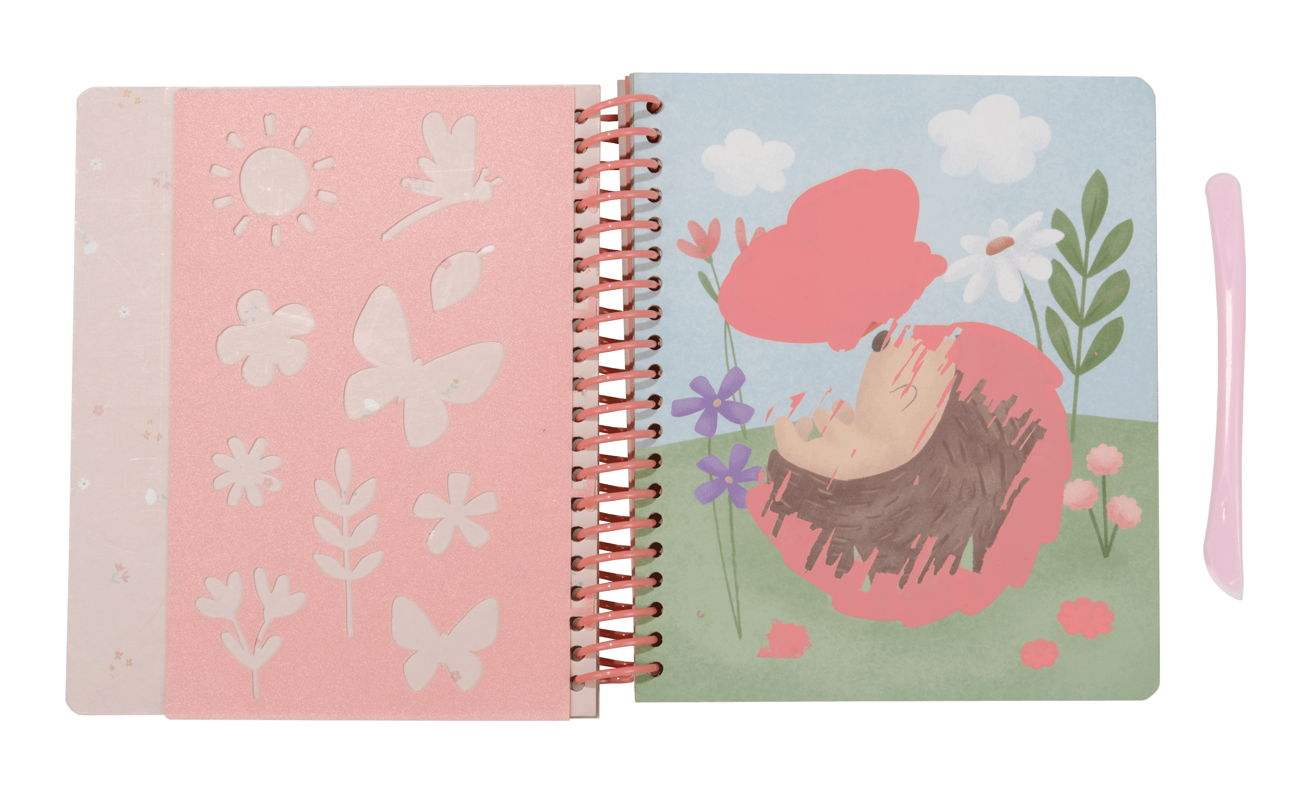 Kras- en schetsboek Rosa & Friends - Afbeelding 3