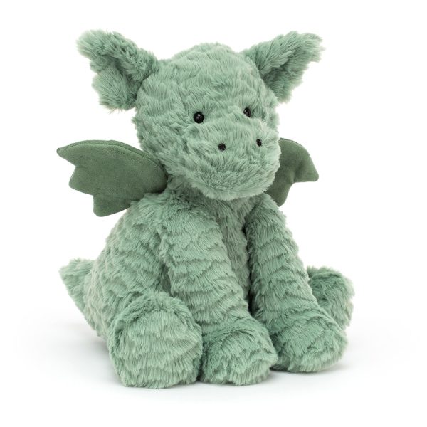 Jellycat knuffel draak Fuddlewuddle Dragon Medium