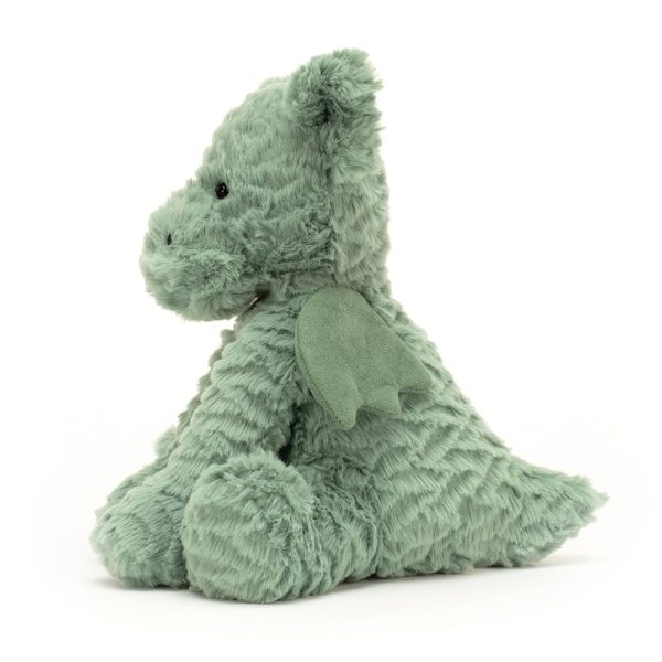 Jellycat knuffel draak Fuddlewuddle Dragon Medium - Afbeelding 3