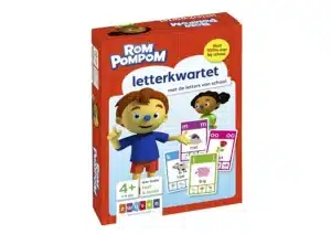 Rompompom letterkwartet