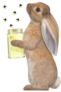 Sticky Tales – Muursticker Konijn Emmy