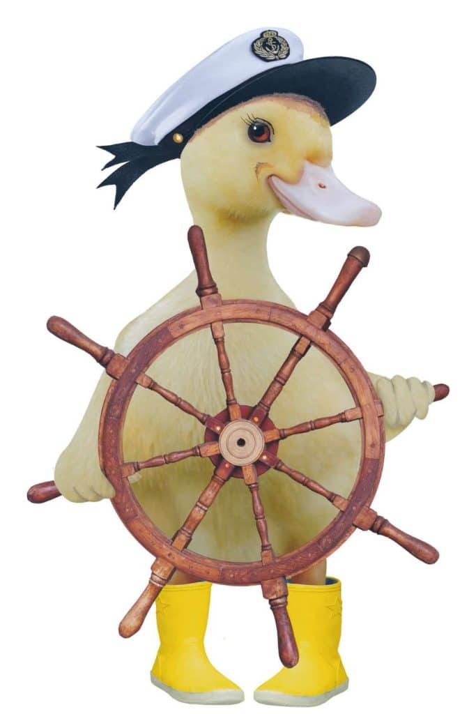 Sticky Tales - Muursticker Eend Pietje Potter