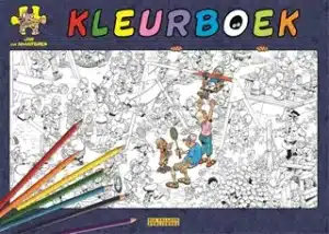 Jan van Haasteren kleurboek.
