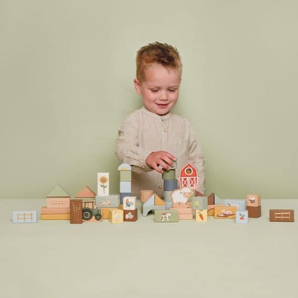 Little Dutch - Bouwblokken little farm - Afbeelding 4