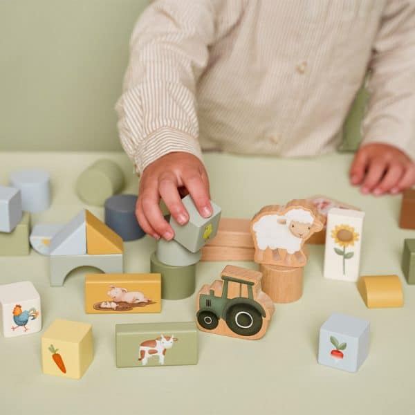 Little Dutch - Bouwblokken little farm - Afbeelding 3