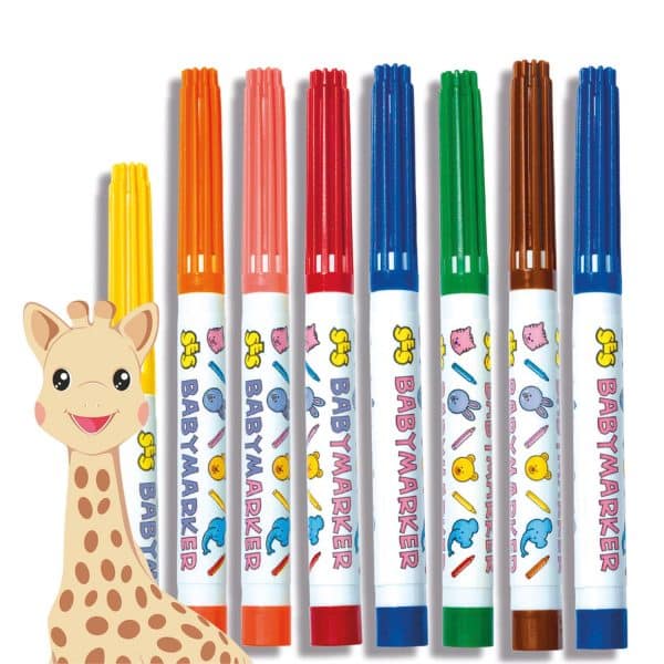 SES My First - Sophie la Girafe Babymarkers - Afbeelding 2