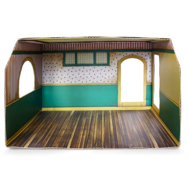 Kartonnen Miniatuur Kamer Winkel - Afbeelding 2