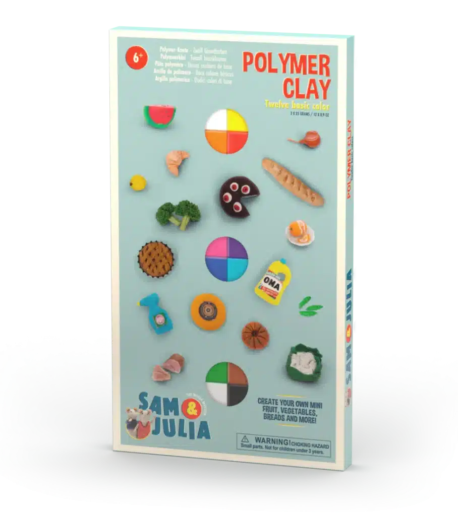 Polymeerklei-Twaalf-basiskleuren