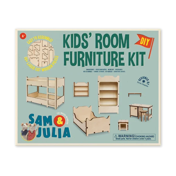 Het Muizenhuis Meubelkit kinder-slaapkamer. 6+