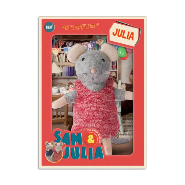 Het Muizenhuis: Pluche Julia 13 cm. 0+