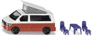 VW T6 Camper met beweegbaar dak en tuinset 1:50
