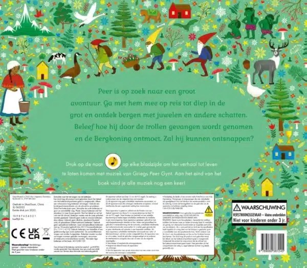Geluidenboek: Het verhalen orkest: Peer Gynt, muziekboek - Afbeelding 2