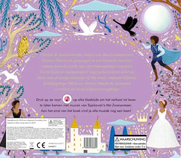 Geluidenboek: Het verhalen orkest: Het Zwanenmeer, muziekboek - Afbeelding 2