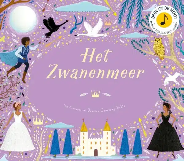 Geluidenboek: Het verhalen orkest: Het Zwanenmeer, muziekboek