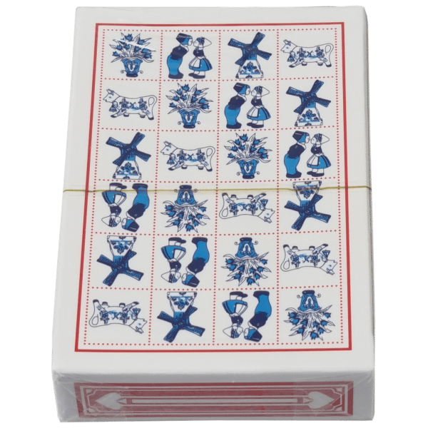 Set Speelkaarten rood/blauw tegel - Afbeelding 3